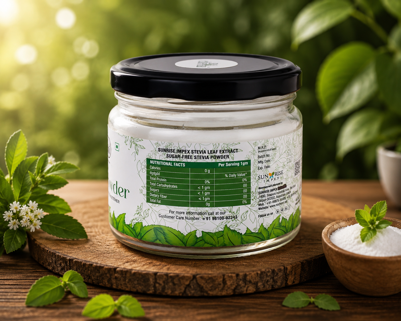 Stevia White Powder